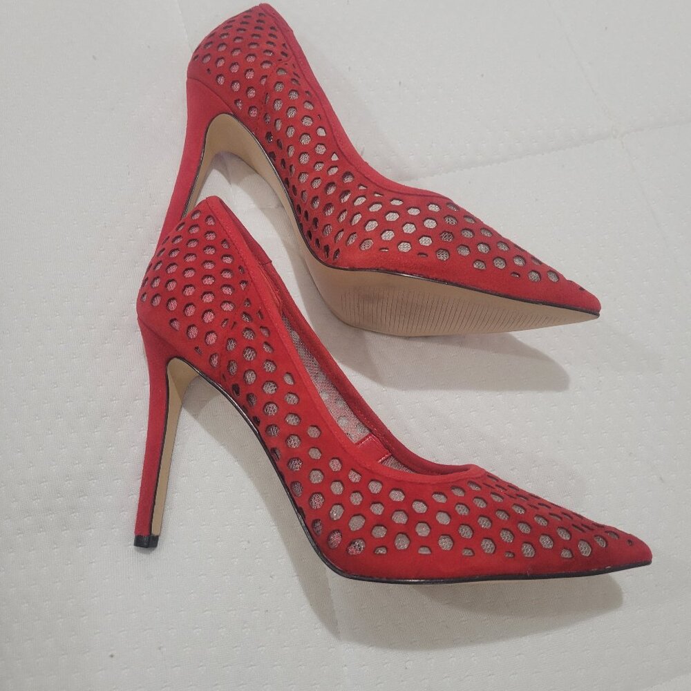 Red Leather Heels